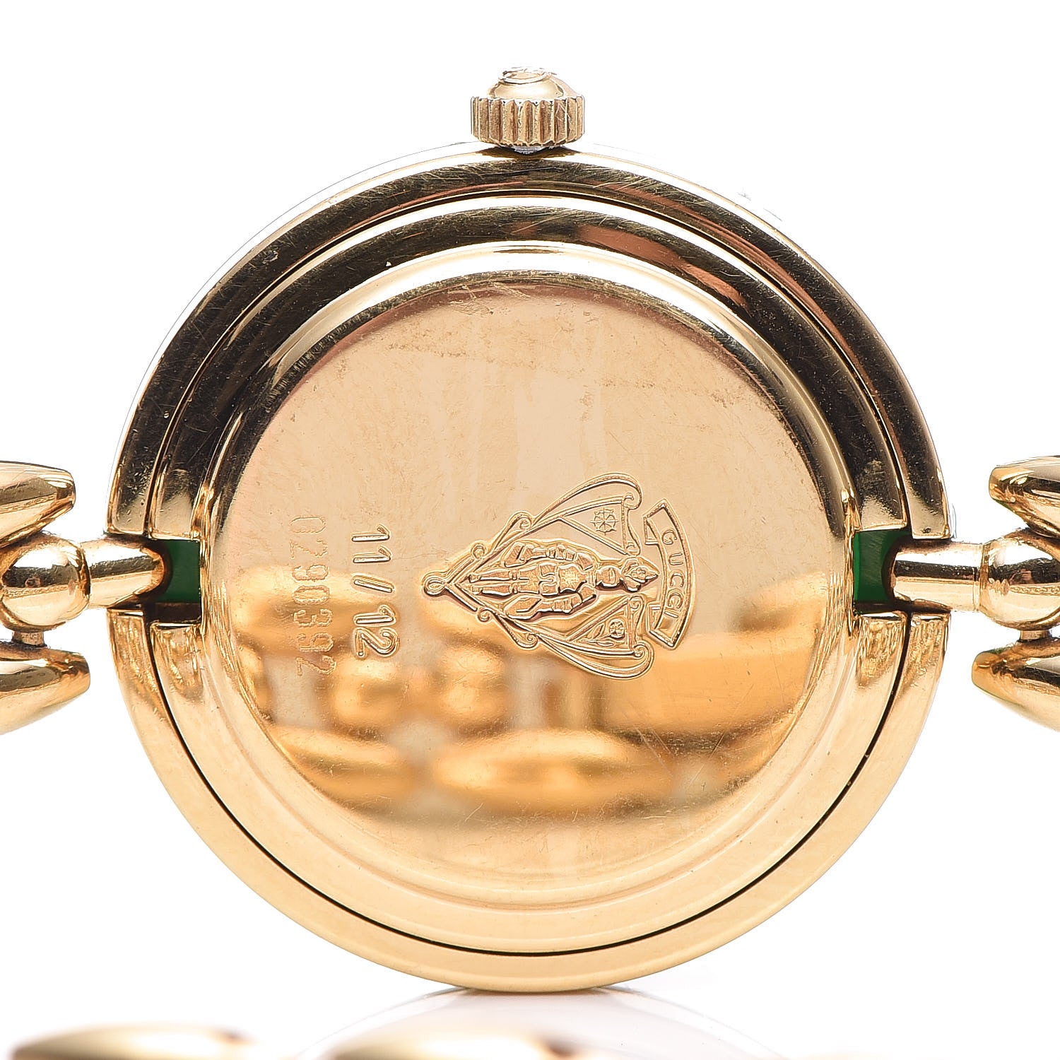Gucci Stainless Steel 26mm Rice Link Interchangeable Bezel Quartz Watch 5 of 8