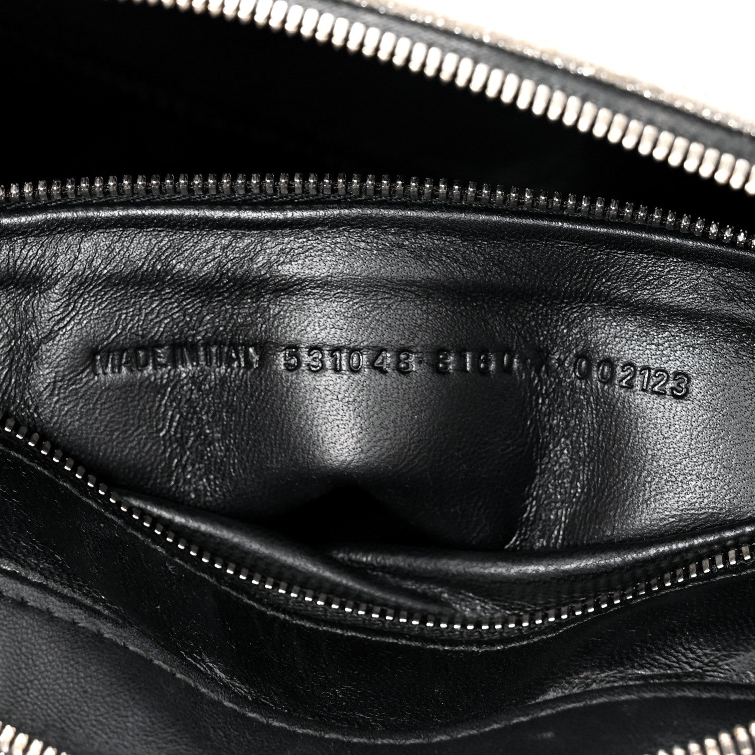 Balenciaga Glitter XS Triangle Duffle Argent Black 6 of 9