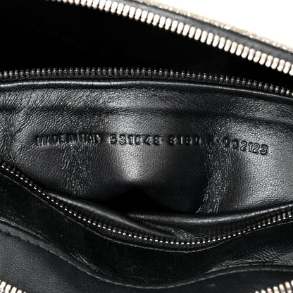 Balenciaga Glitter XS Triangle Duffle Argent Black 6 of 9