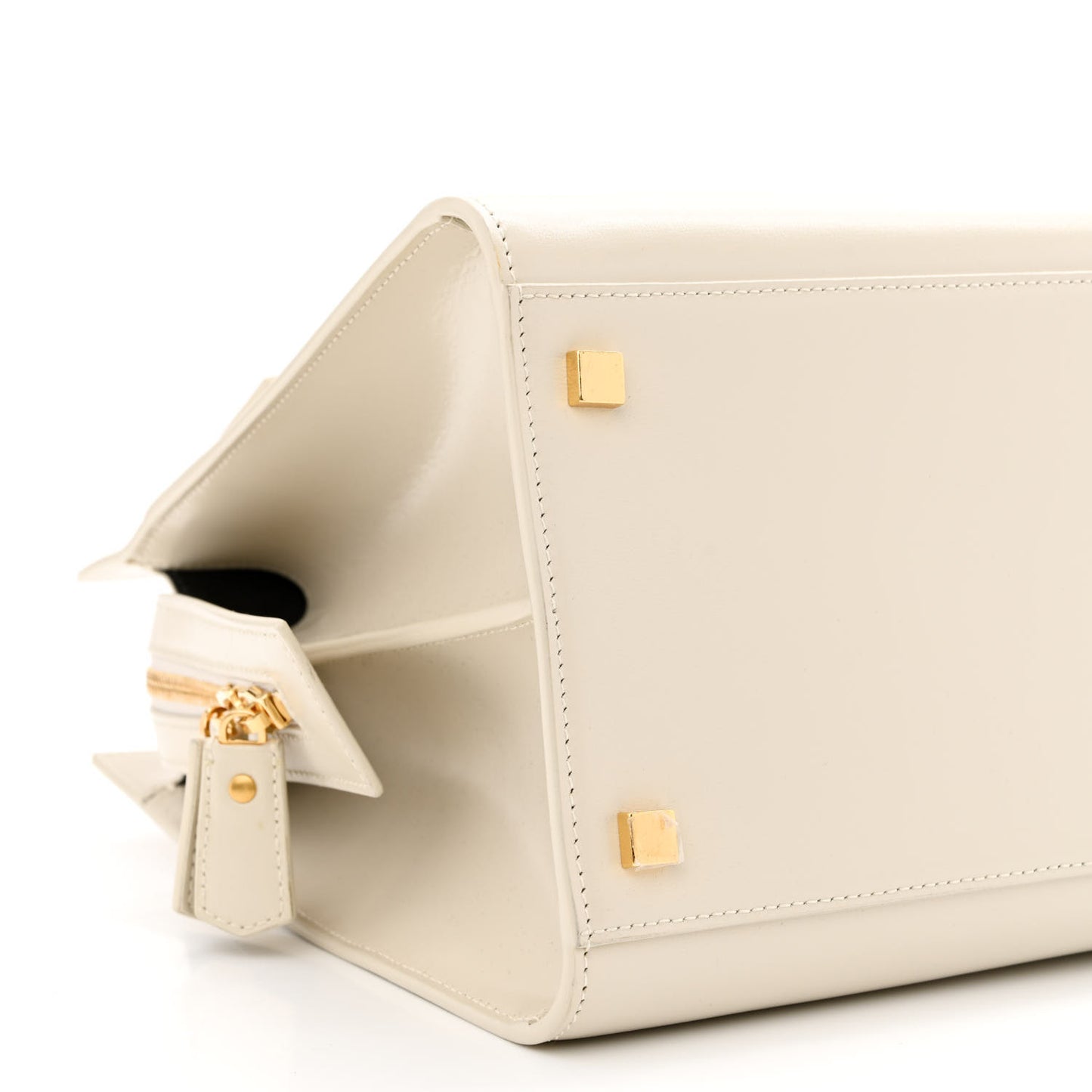 Shiny Calfskin Medium Uptown Tote