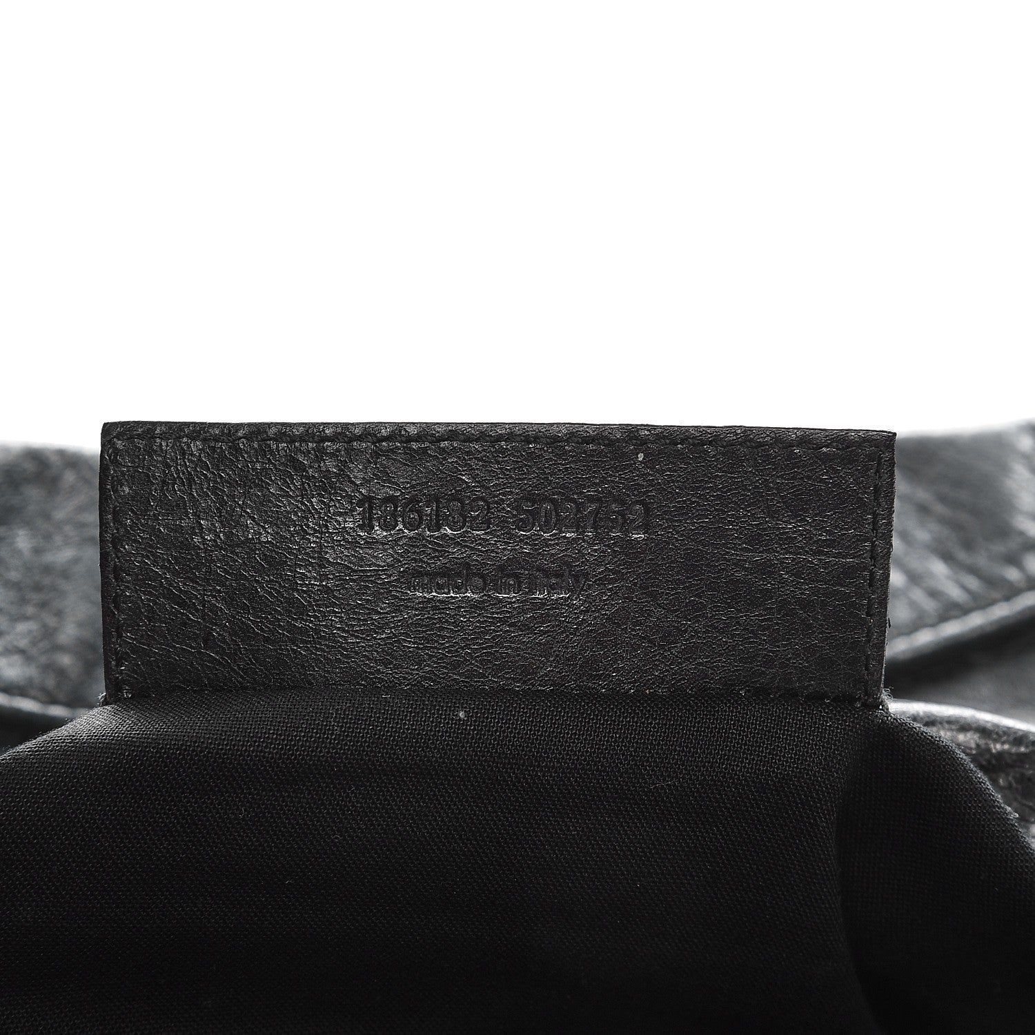 Balenciaga Agneau Giant 21 Silver Hardware Envelope Clutch Black 7 of 8