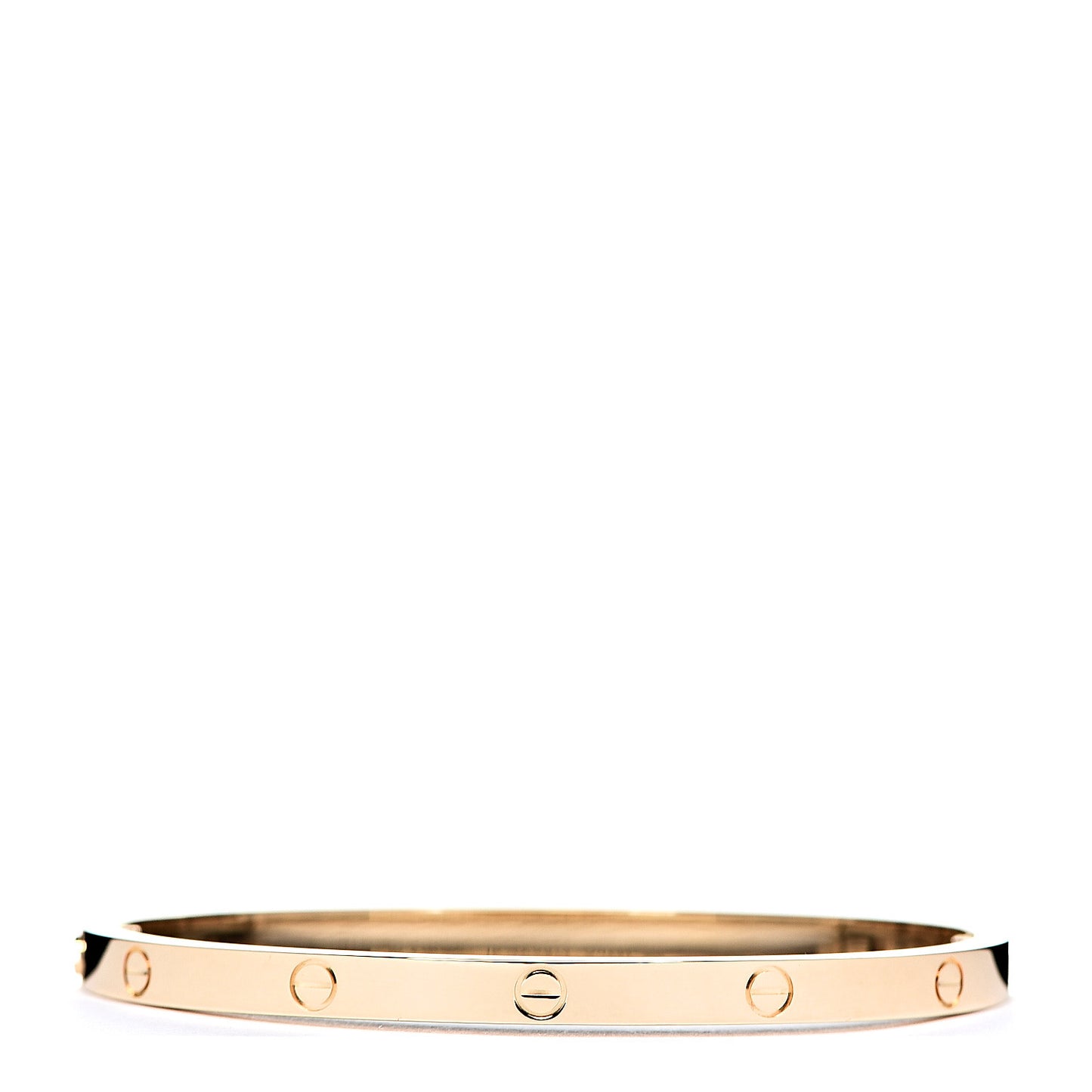18K Yellow Gold Small LOVE Bracelet 15