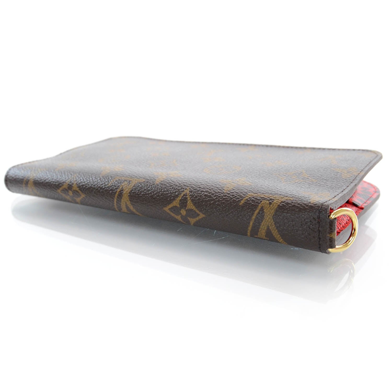 Louis Vuitton Monogram Kusama Waves Insolite Wallet Red 3 of 7