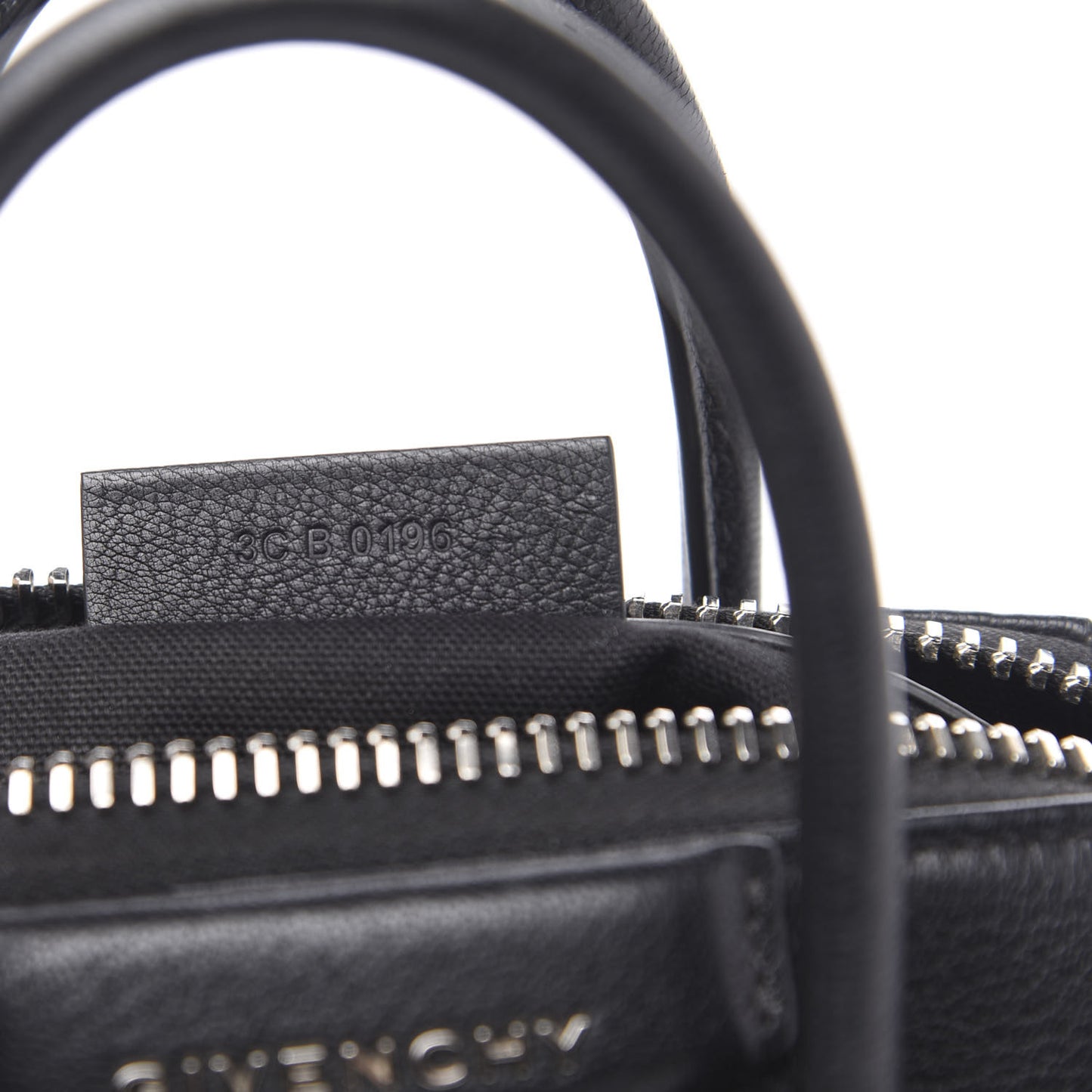 Sugar Goatskin Mini Antigona Black