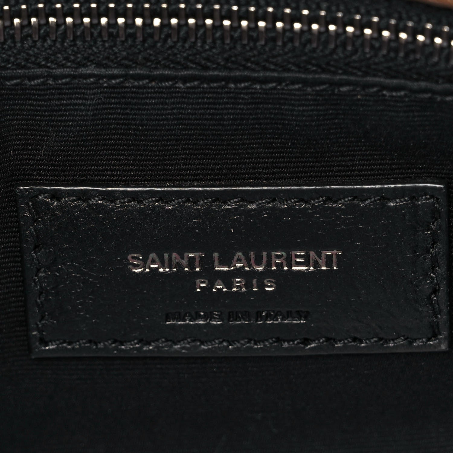 Saint Laurent Crinkled Calfskin Matelasse Monogram Medium Niki Chain Satchel Tan Brown 6 of 10
