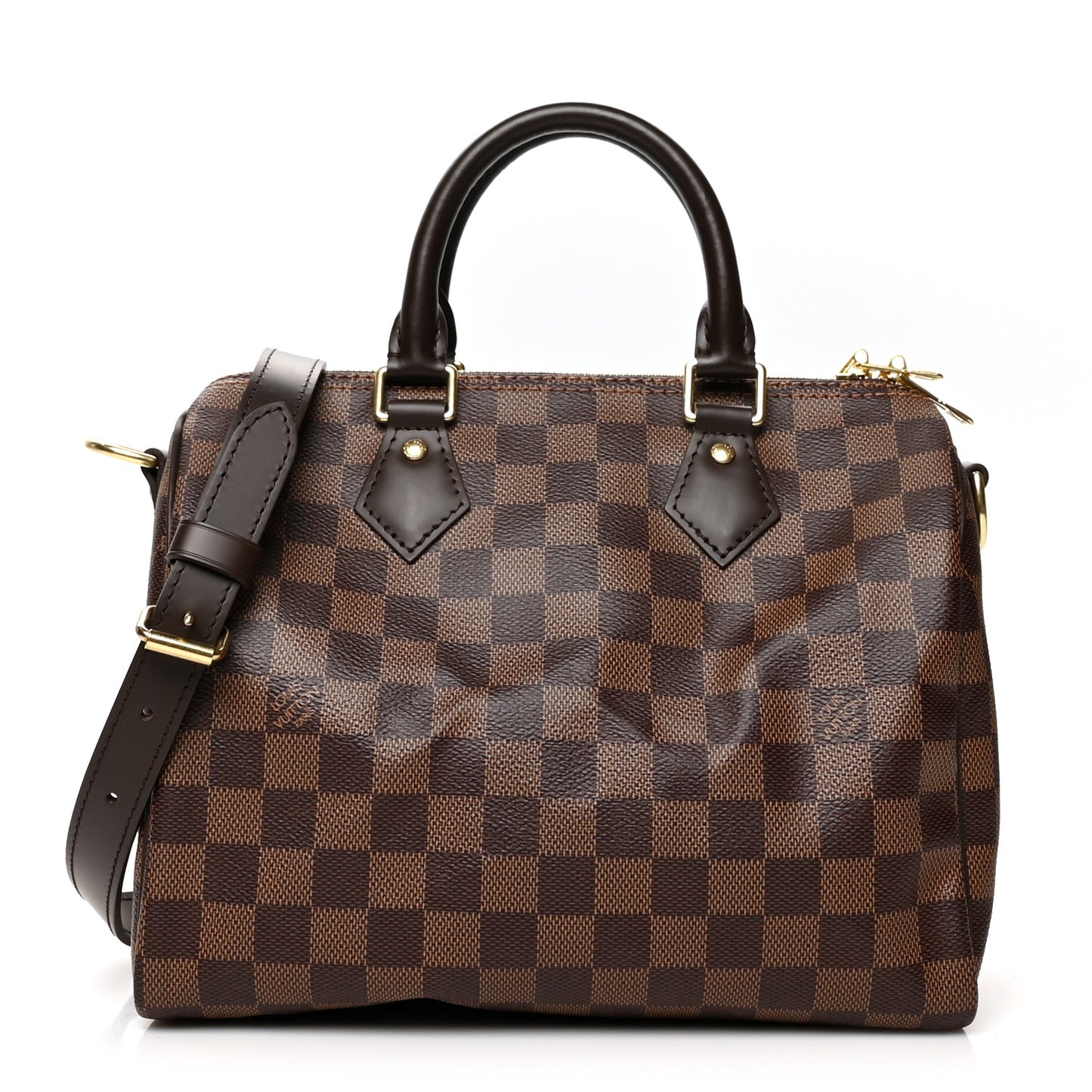 Damier Ebene Speedy Bandouliere 25