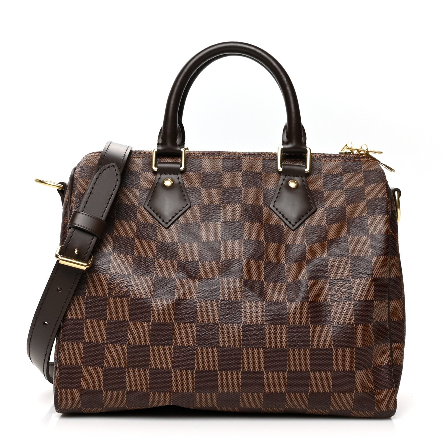 Louis Vuitton Damier Ebene Speedy Bandouliere 25 1 of 12