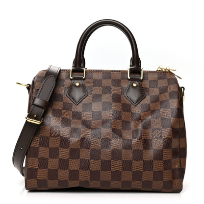 Louis Vuitton Damier Ebene Speedy Bandouliere 25 1 of 12