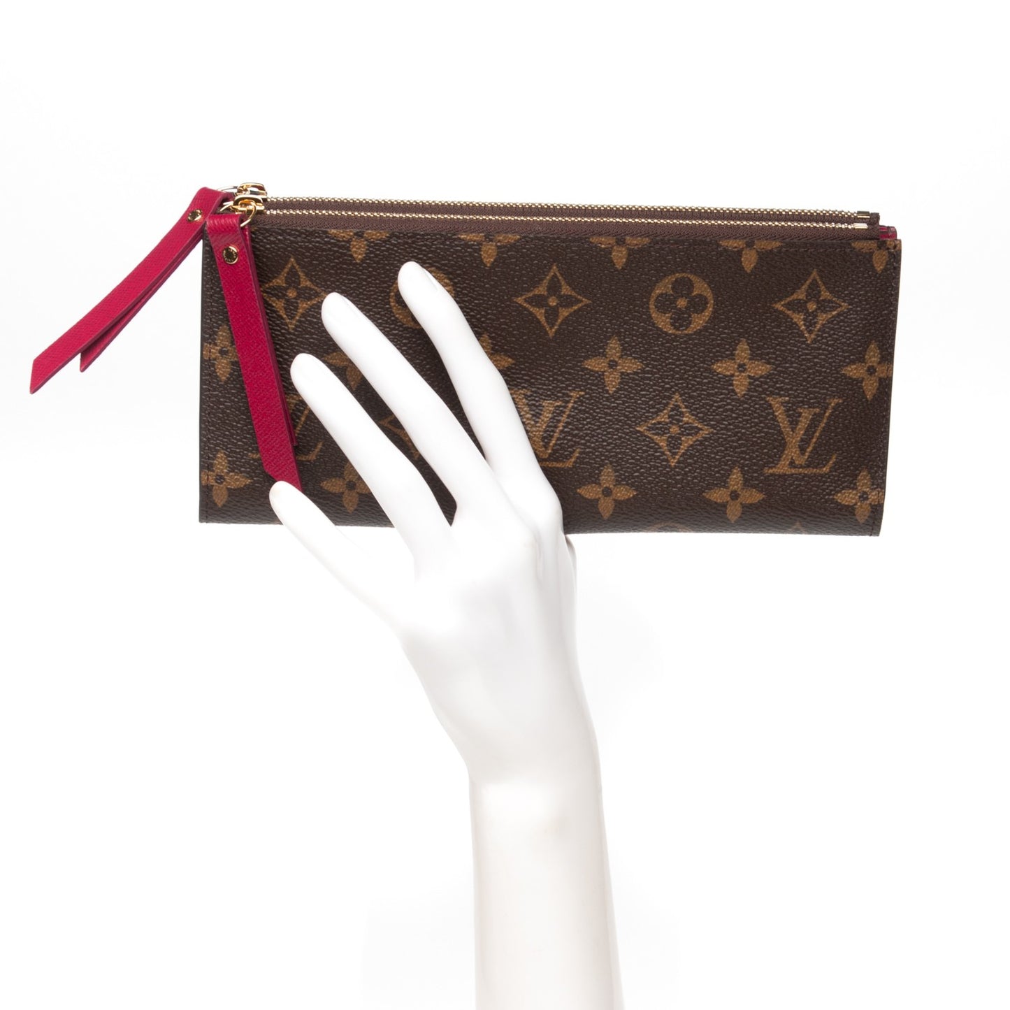 Monogram Adele Wallet Fuchsia