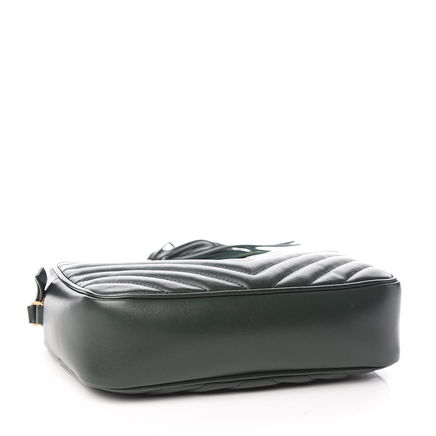 Calfskin Matelasse Monogram Lou Camera Bag Green