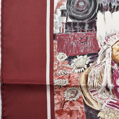 Hermes Silk Concours D'Elegance Limousines De Voyage Scarf 90 6 of 6
