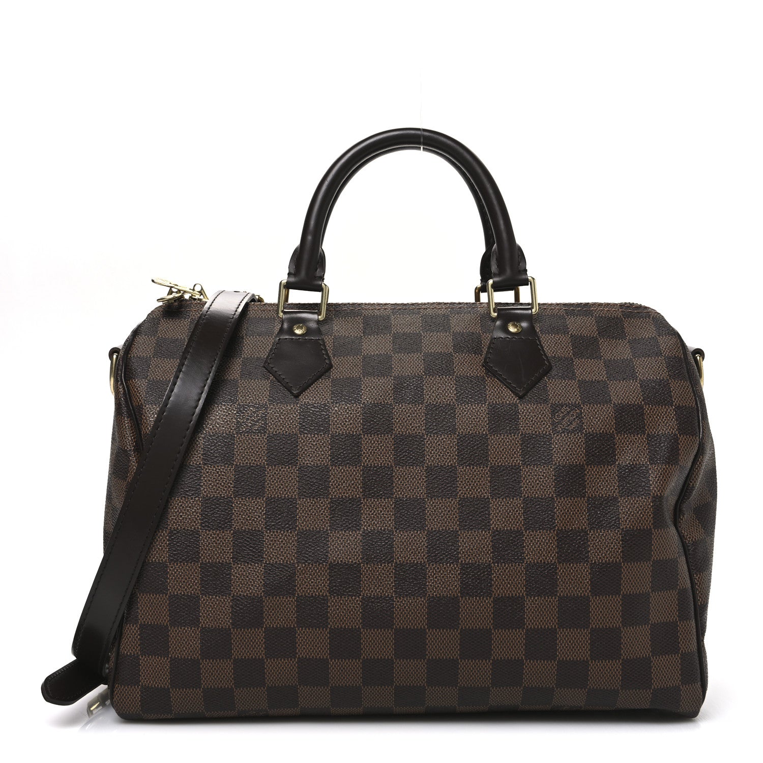 Louis Vuitton Damier Ebene Speedy Bandouliere 30 1 of 11