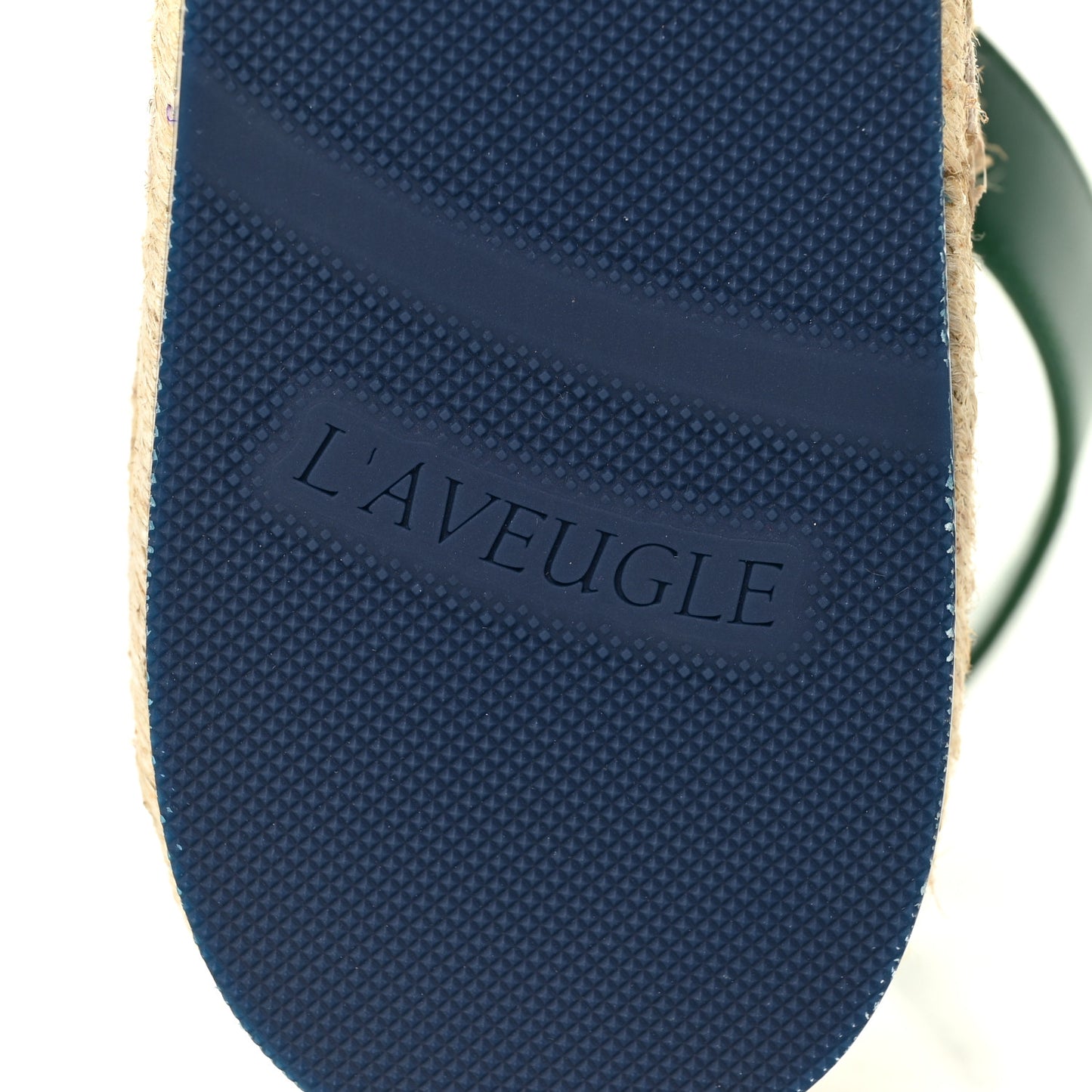 Cotton Malaga Kid Crochet Pearly GG Lilibeth Espadrille Platform Sandals 39.5 Emerald