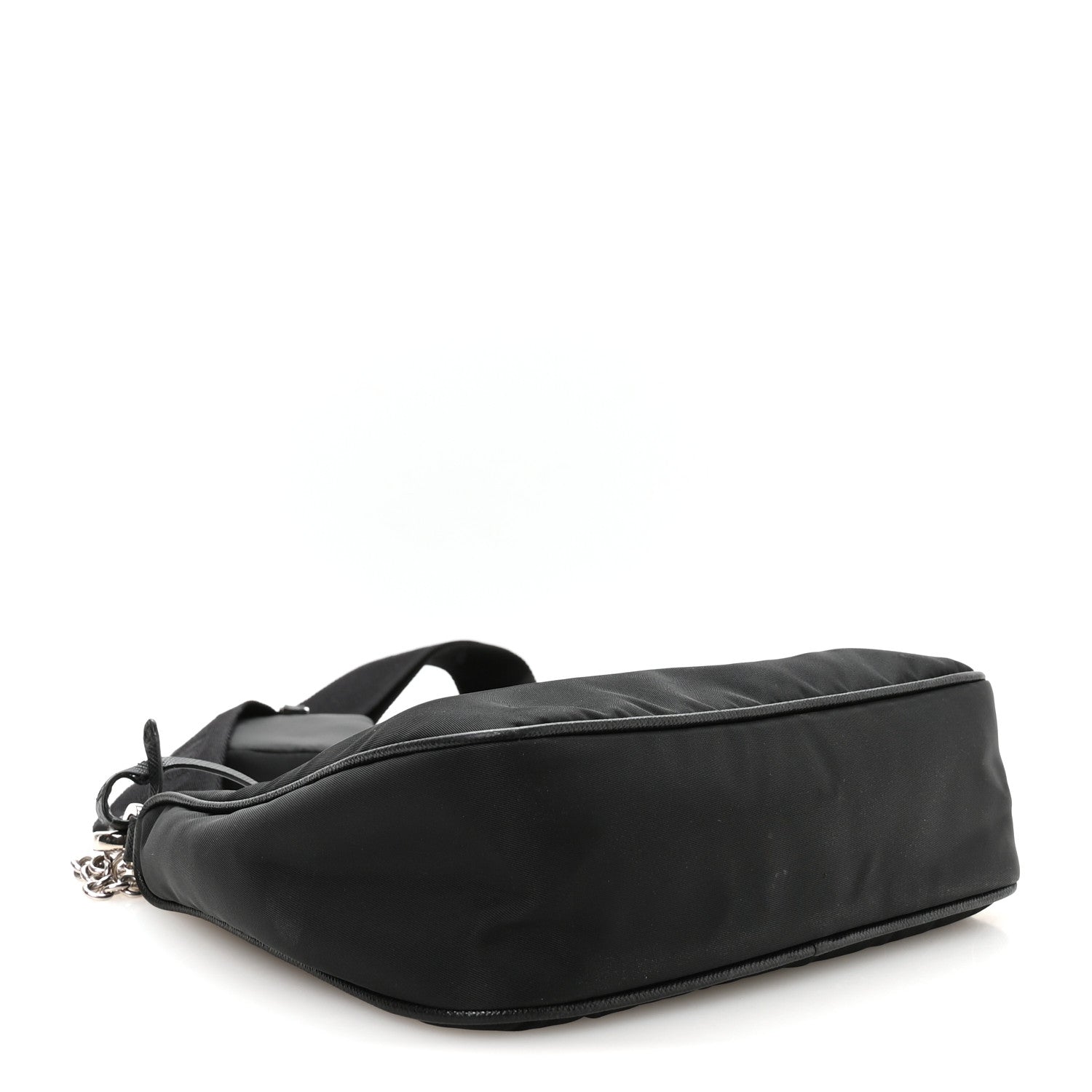 Prada Nylon Re-Edition 2005 Shoulder Bag Black 4 of 12