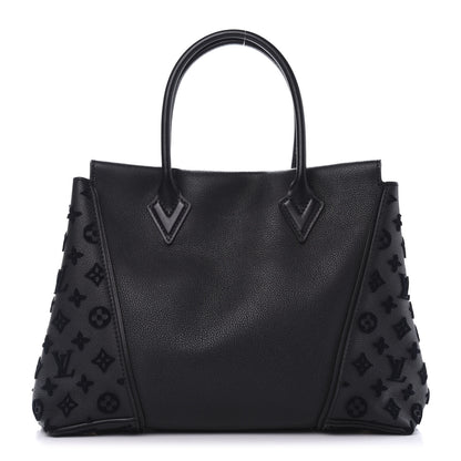 Louis Vuitton Veau Cachemire Tote W PM Black 1 of 9