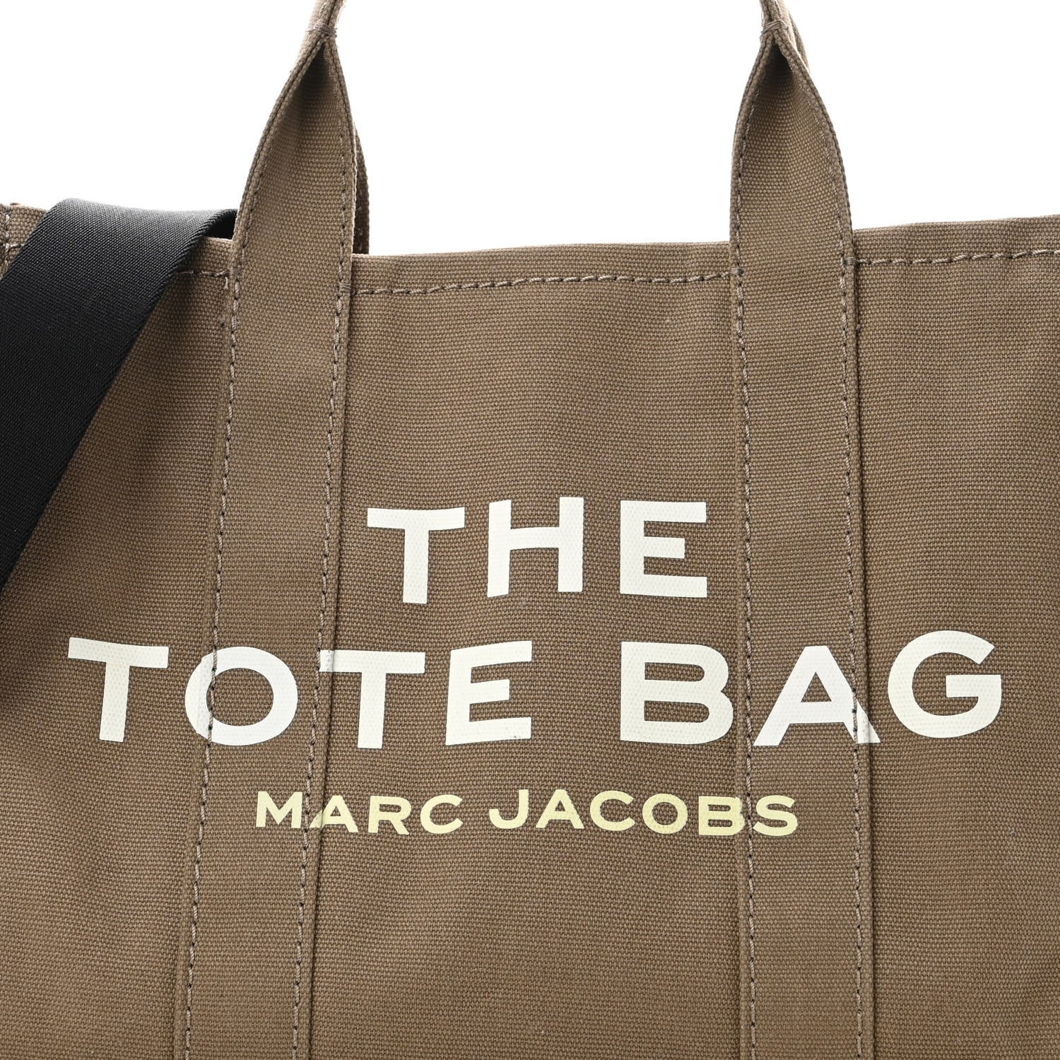 Marc Jacobs Cotton Canvas The Traveler Tote Bag Slate Green 7 of 9