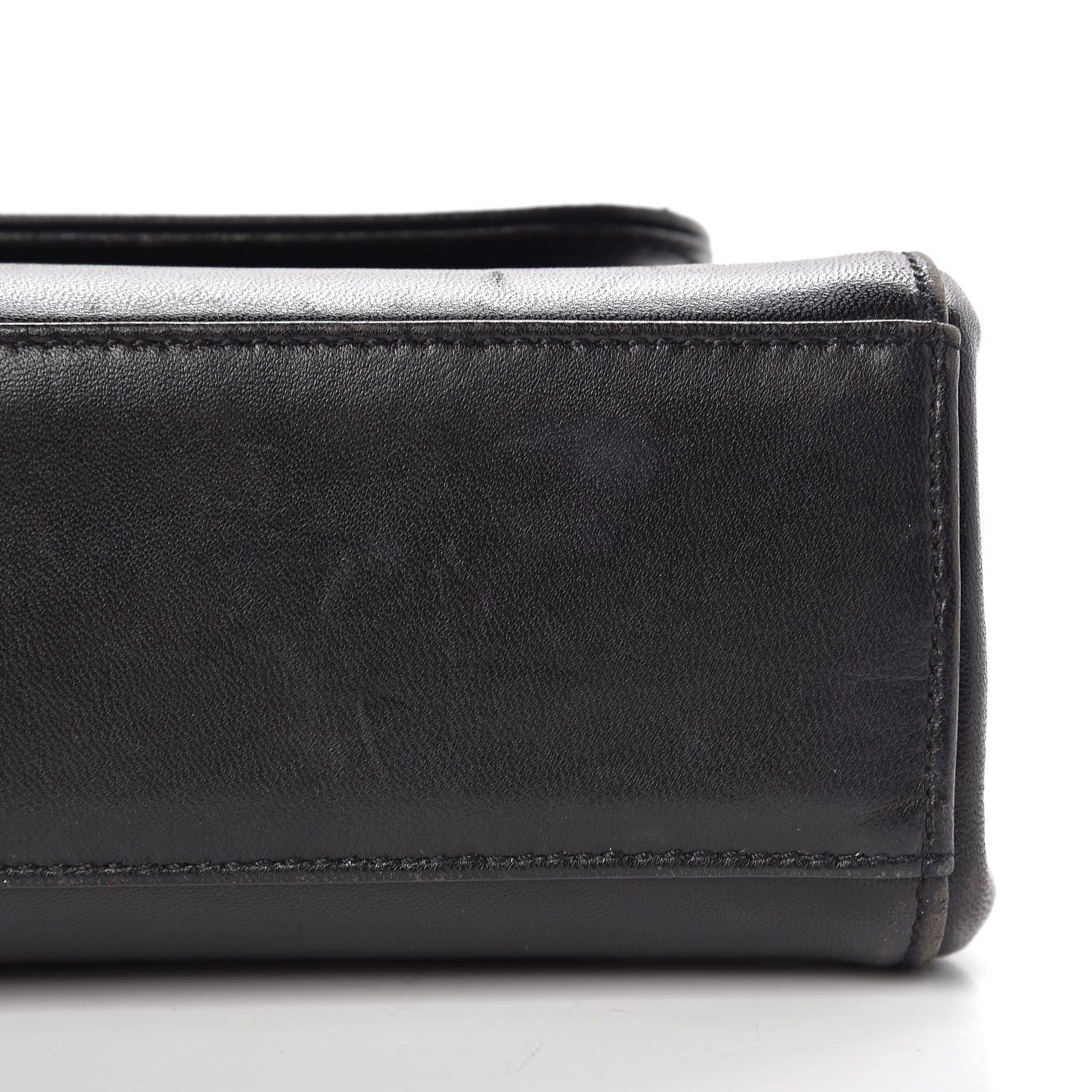 Chanel Lambskin Mademoiselle Accordion Flap Black 15 of 17