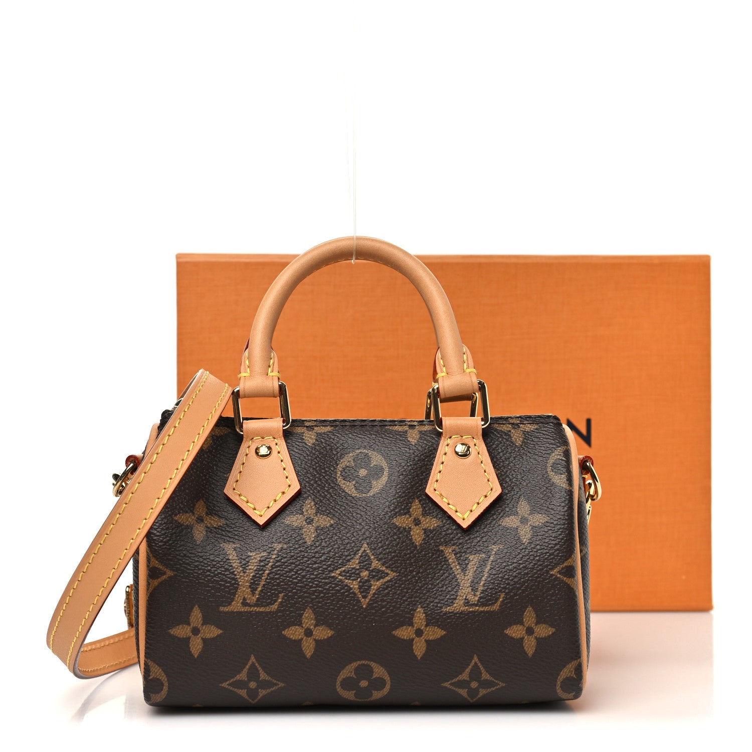 Louis Vuitton Monogram Nano Speedy Bandouliere 10 of 10