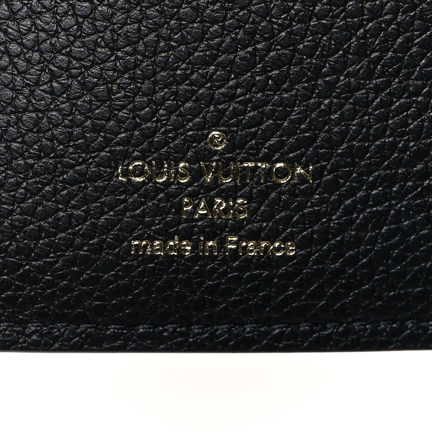 Louis Vuitton Empreinte Monogram Giant Victorine Wallet Black Beige 7 of 8