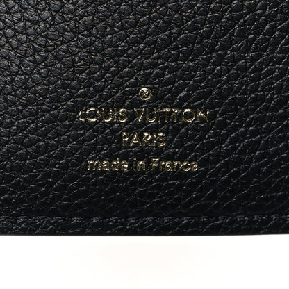 Louis Vuitton Empreinte Monogram Giant Victorine Wallet Black Beige 7 of 8