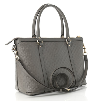 Gucci Soft Microguccissima Small Zippered Satchel Loess 4 of 12