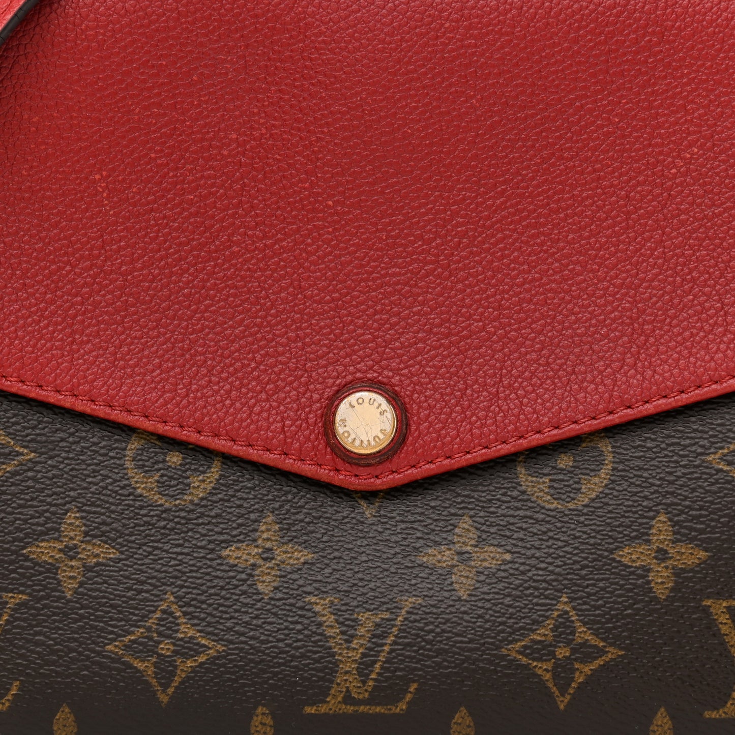 Monogram Twice Pochette Cherry