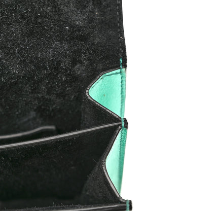 Saint Laurent Metallic Calfskin Small Monogram Sunset Chlorophille 10 of 12