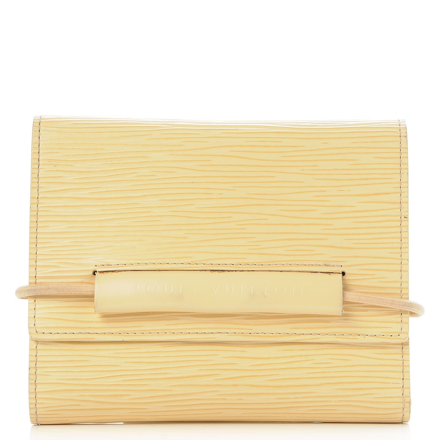 Louis Vuitton Epi Porte-Monnaie Elastique Wallet Vanilla 1 of 9