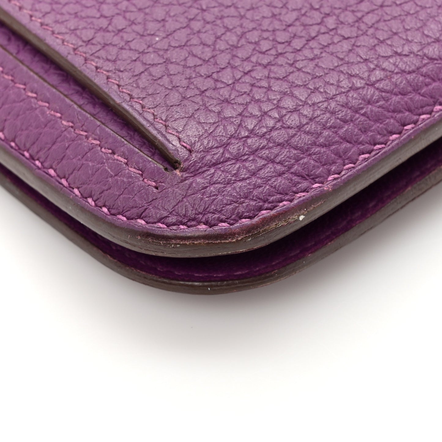 Togo Dogon Recto Verso Wallet Violet