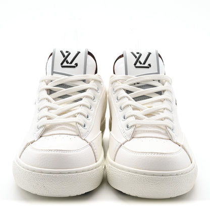 Louis Vuitton Charlie Sneakers 35 White Cacoa Brown 3 of 9