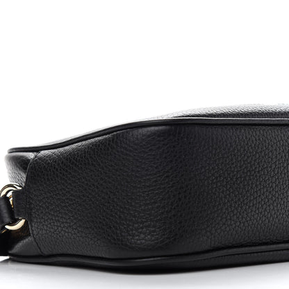 Gucci Pebbled Calfskin Small Soho Disco Bag Black 9 of 10