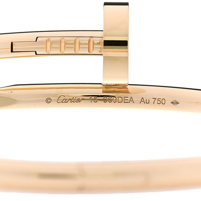 Cartier 18K Pink Gold Juste Un Clou Bracelet 15 3 of 5
