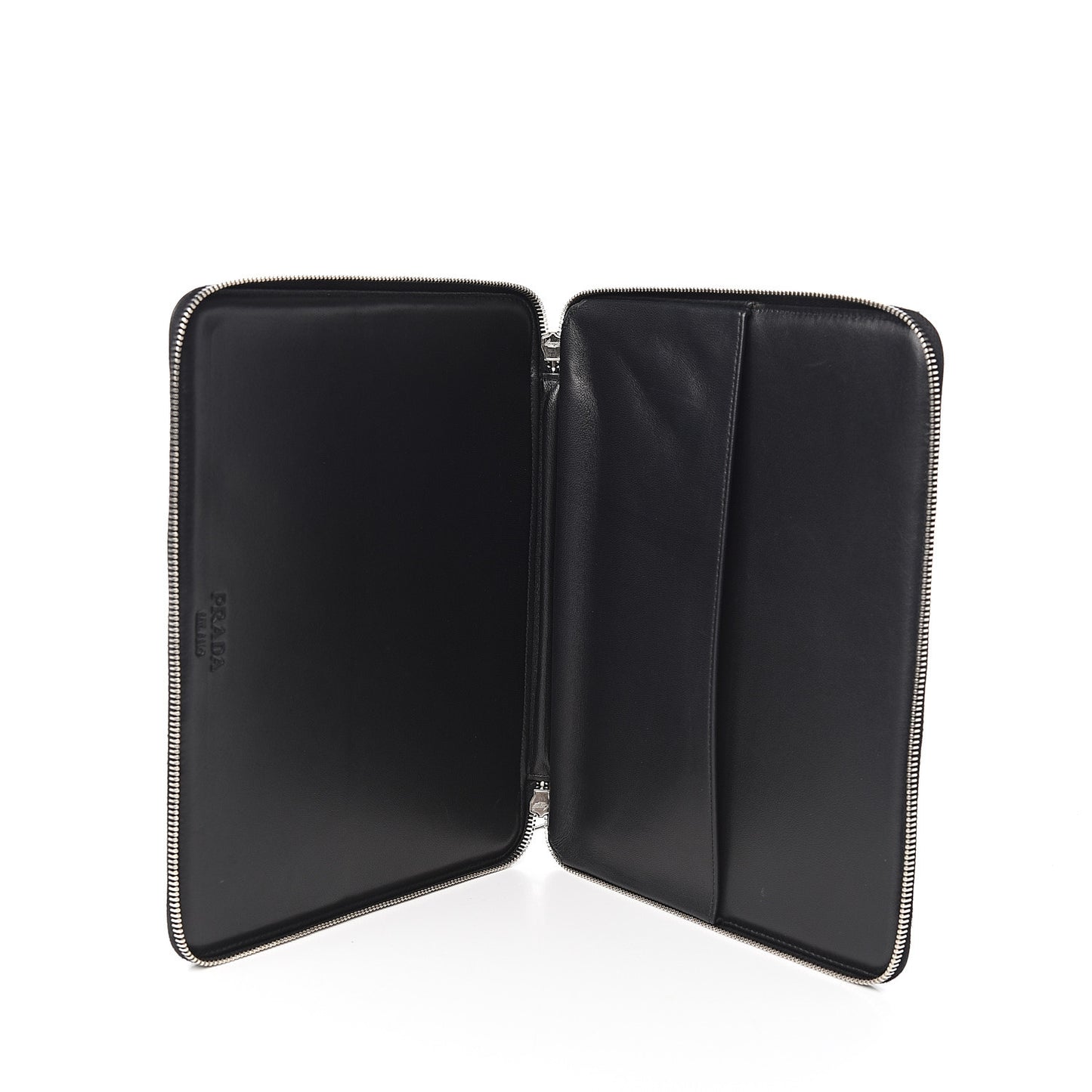 Saffiano iPad Organizer Case Black