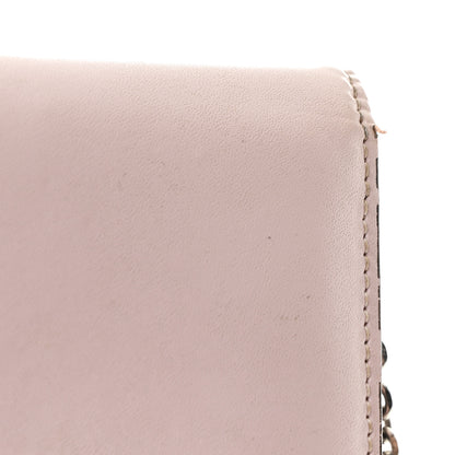 Fendi Vitello Liberty Studded Continental Wallet On Chain Peonia Multicolor 12 of 16