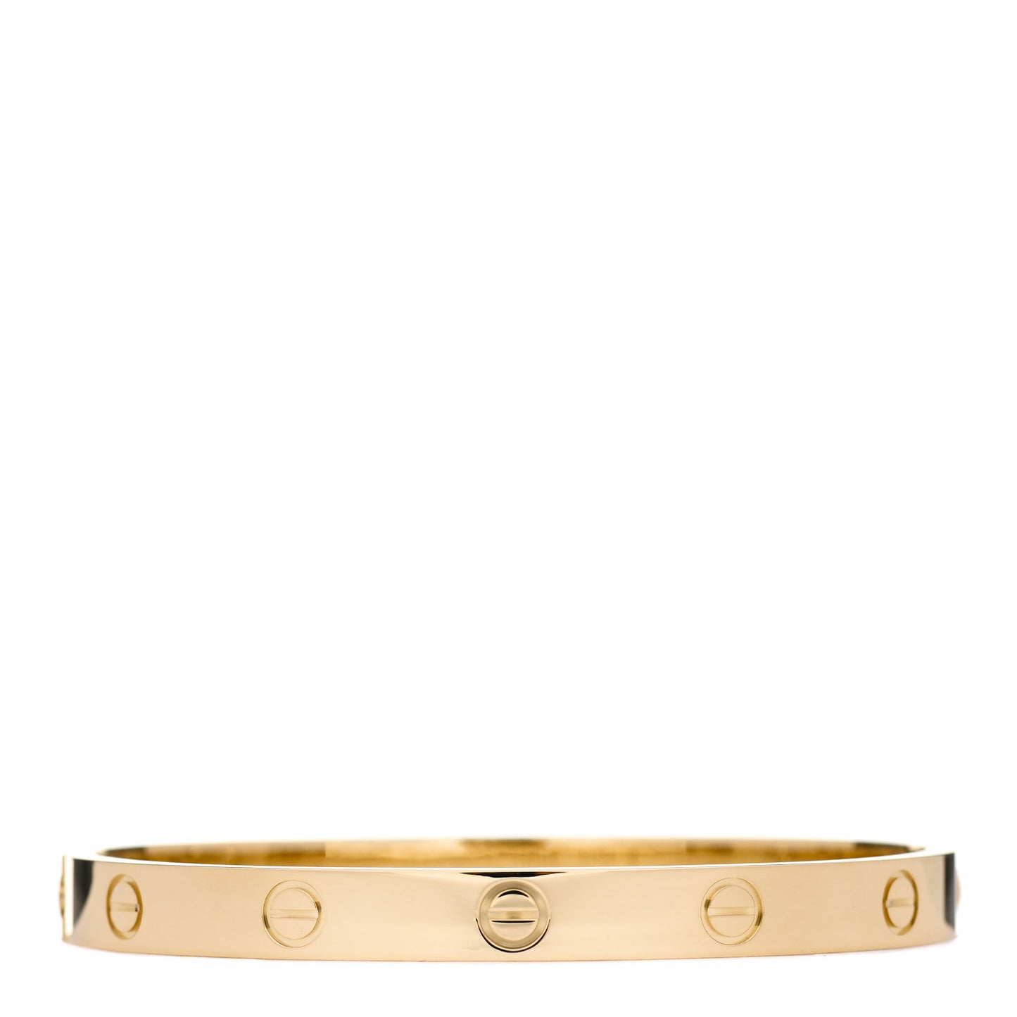 18K Yellow Gold LOVE Bracelet 17