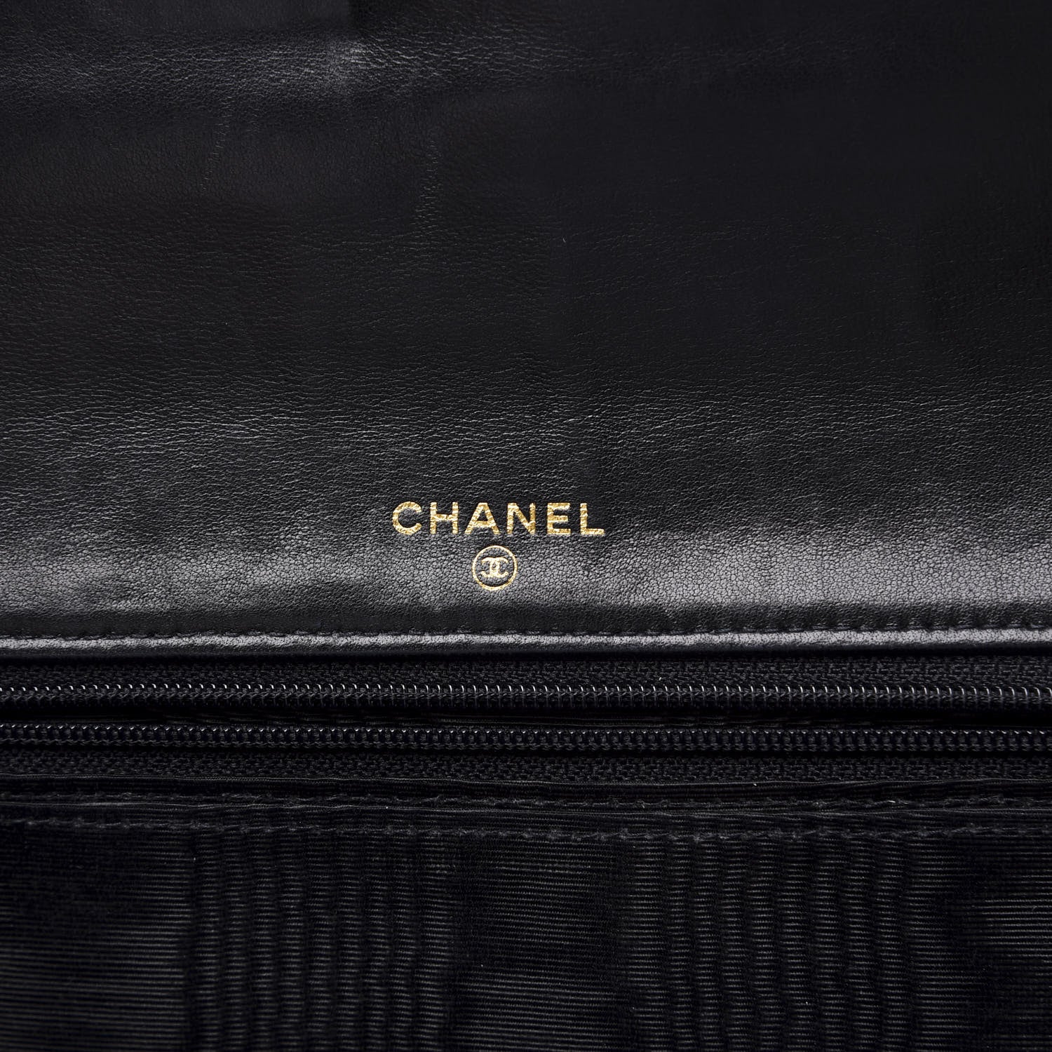 Chanel Caviar Timeless CC Wallet On Chain WOC Black 6 of 11