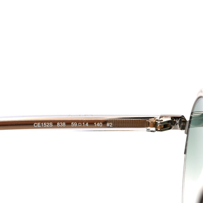 Chloe Mirrored Romie Aviator Sunglasses CE152S Blue 6 of 7