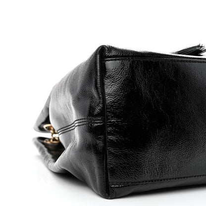 Gucci Patent Medium Soho Chain Shoulder Bag Black 9 of 12