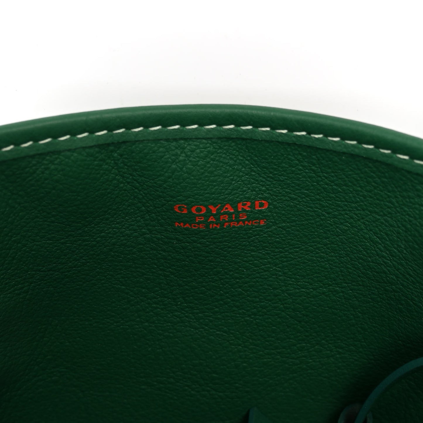 Goyardine Reversible Mini Anjou Green