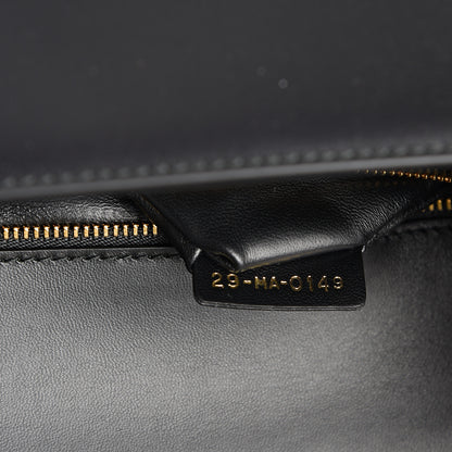Christian Dior Smooth Calfskin 30 Montaigne Flap Bag Black 6 of 10