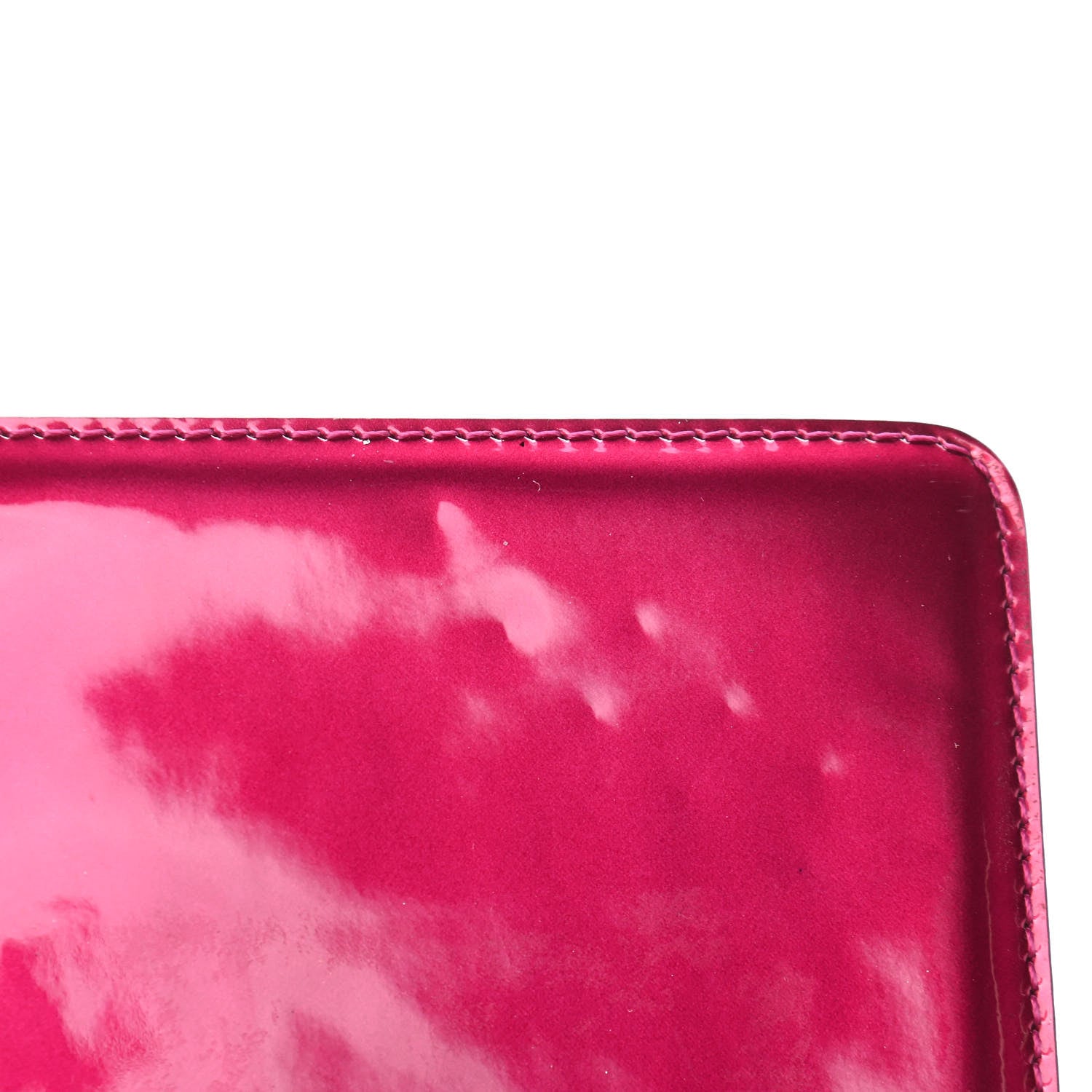 Chanel Metallic Patent Calfskin Quilted Medium Boy Flap Pink 17 of 19