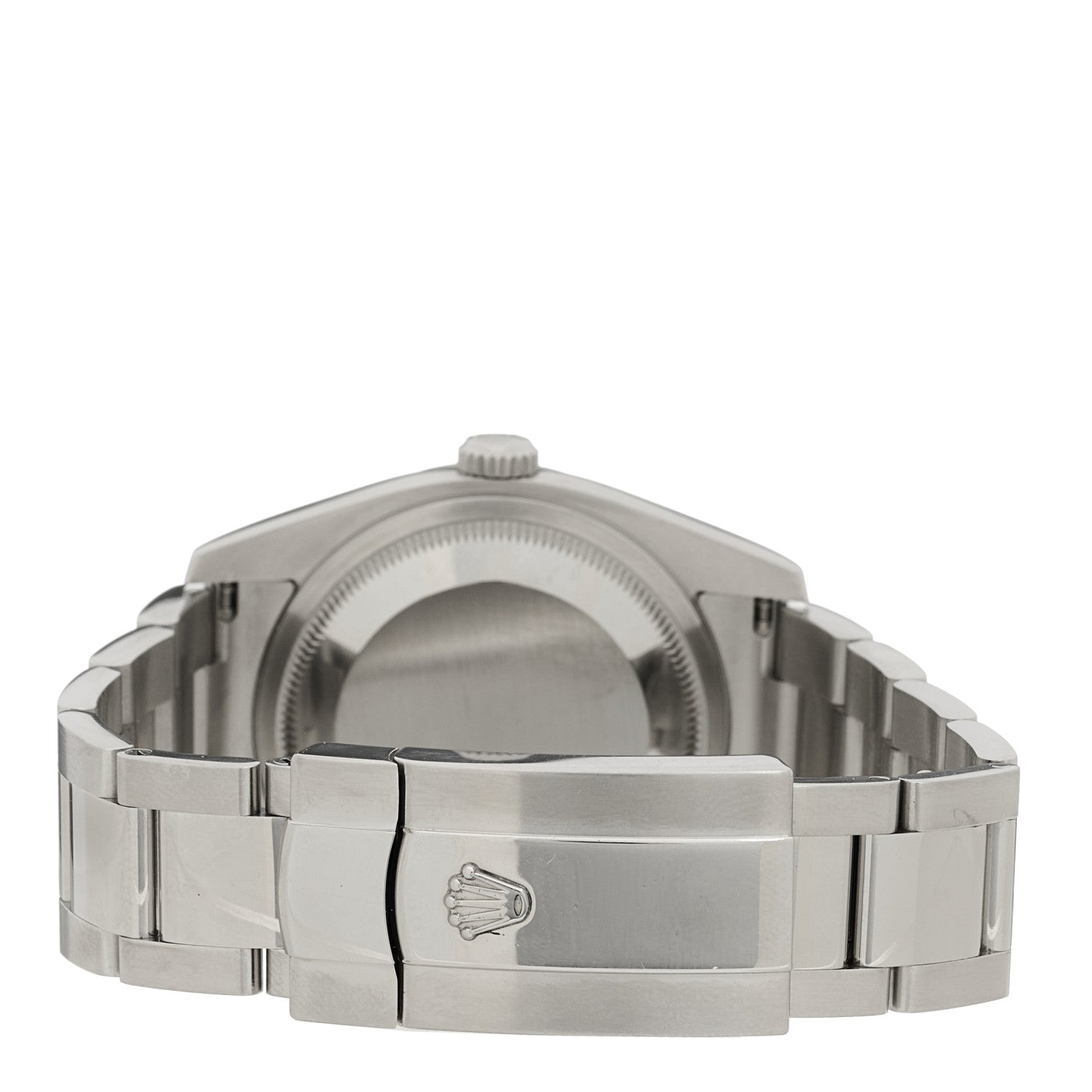 Rolex Stainless Steel 18K White Gold 36mm Oyster Perpetual Datejust Turn-O-Graph Watch White 116264 3 of 4