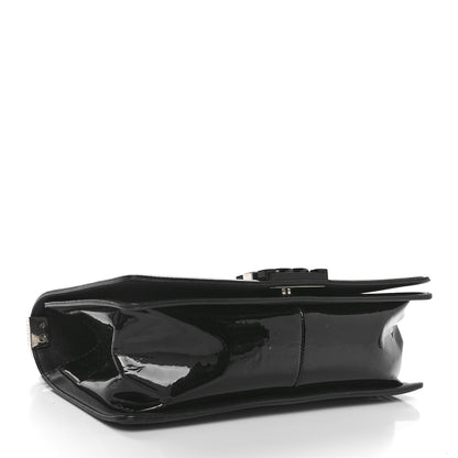 Chanel Patent Calfskin Quilted Medium Plexiglass Boy Flap Black 4 of 11