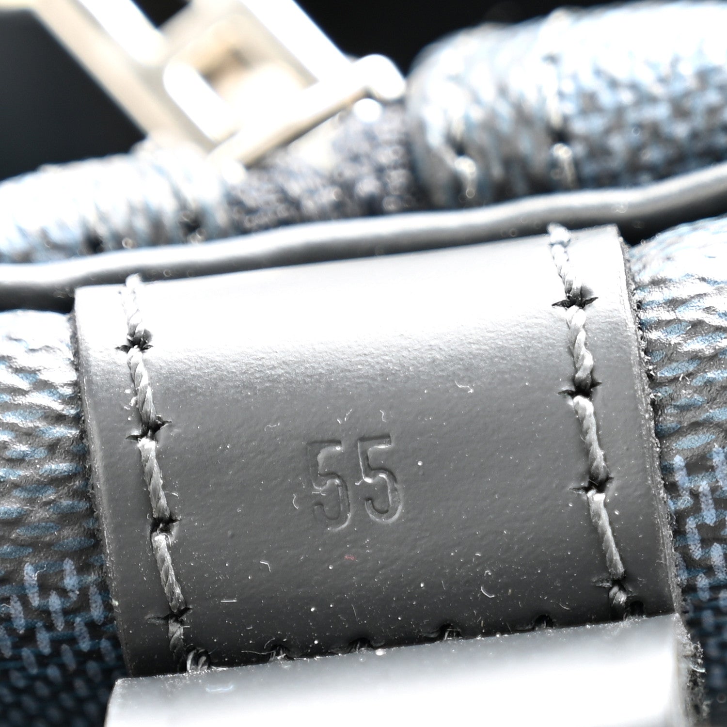 Louis Vuitton Damier Cobalt Keepall Bandouliere 55 6 of 12