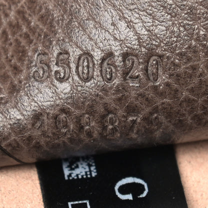 Gucci GG Supreme Monogram Web Mini Ophidia Bucket Bag Brown 7 of 9
