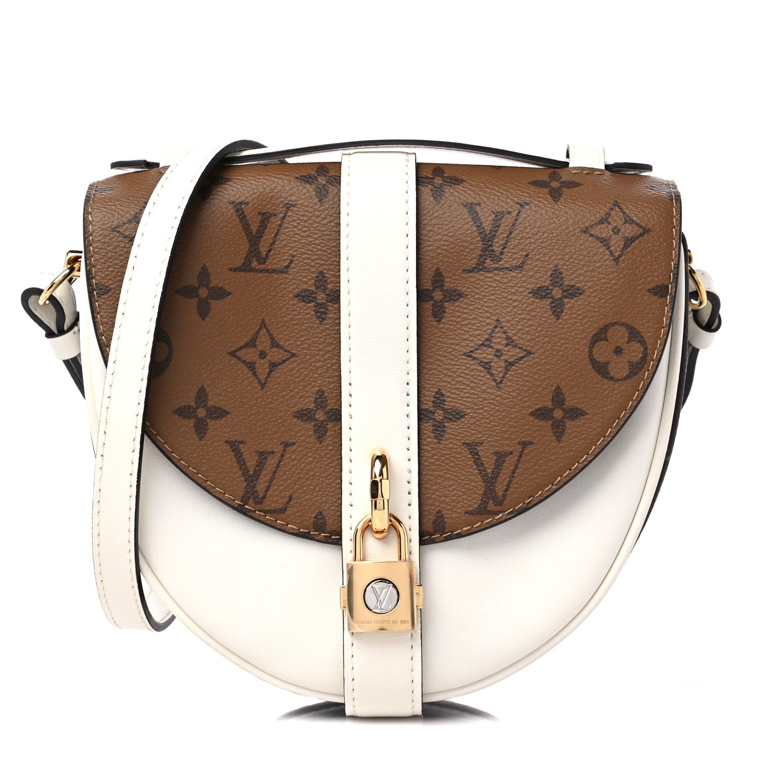 Louis Vuitton Reverse Monogram Chantilly Lock White 1 of 9