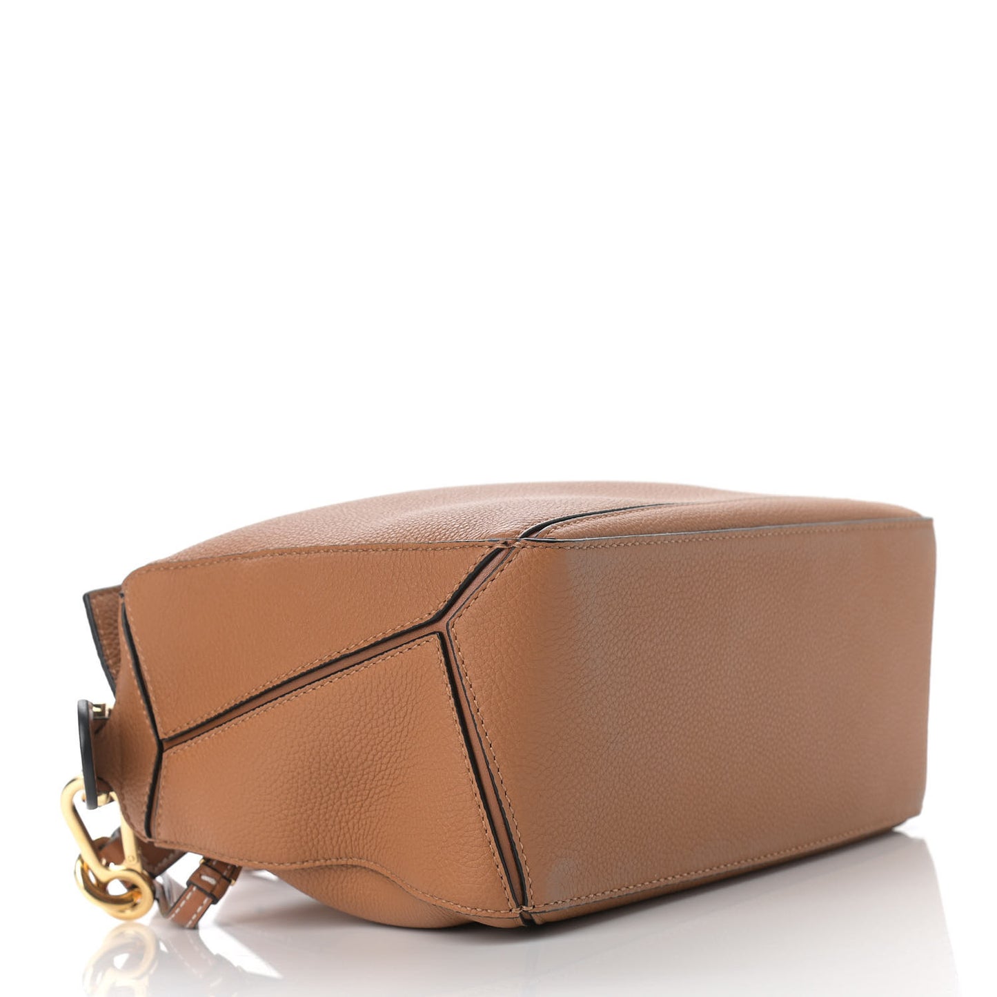 Calfskin Small Puzzle Bag Tan