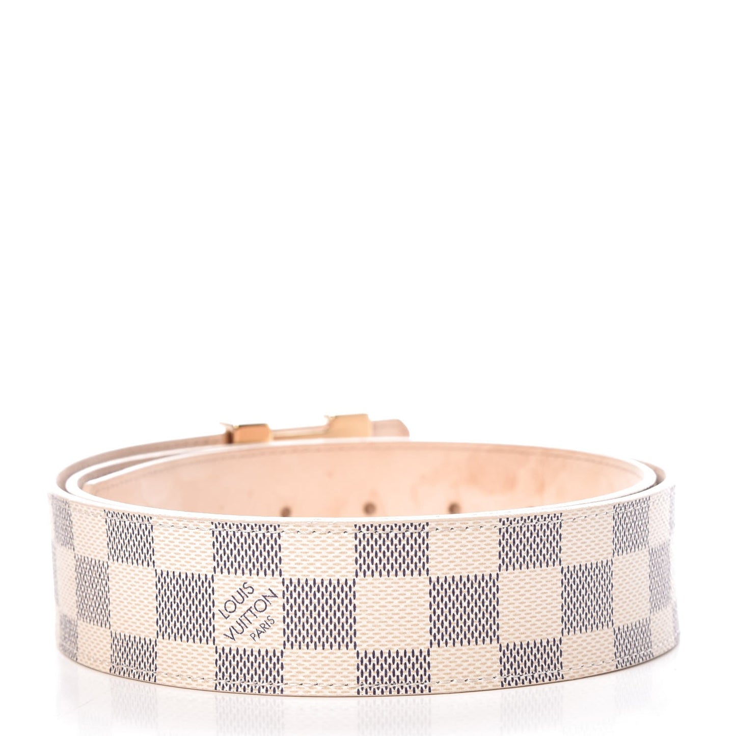 Damier Azur LV Initiales Belt 95 38
