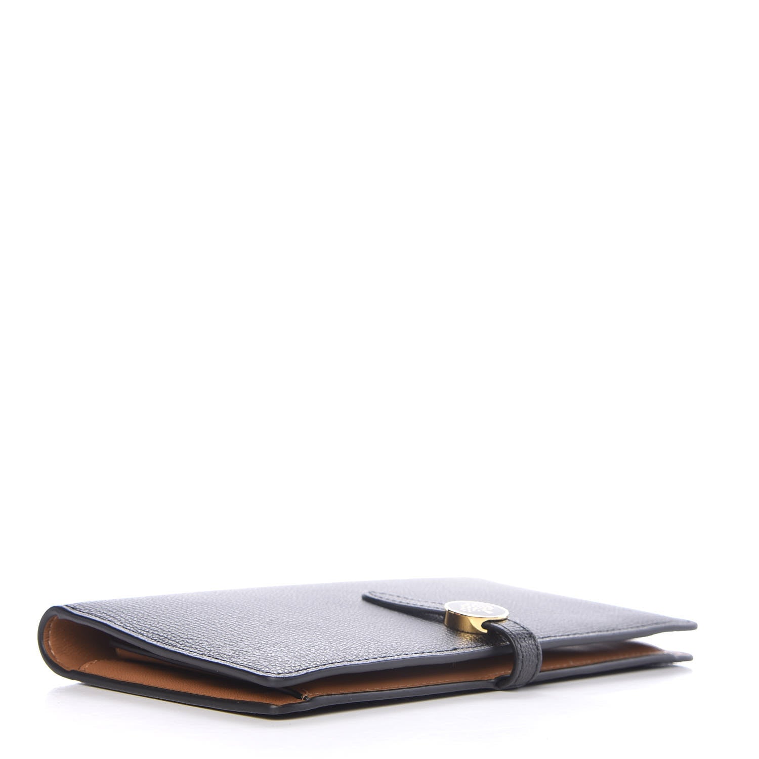 Mulberry Cross Grain Calfskin Tree Long Wallet Black 3 of 10