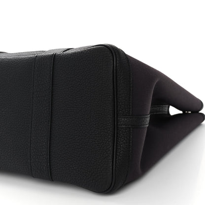 Hermes Toile Negonda Garden Party Tote 36 MM Prunoir Black 10 of 10